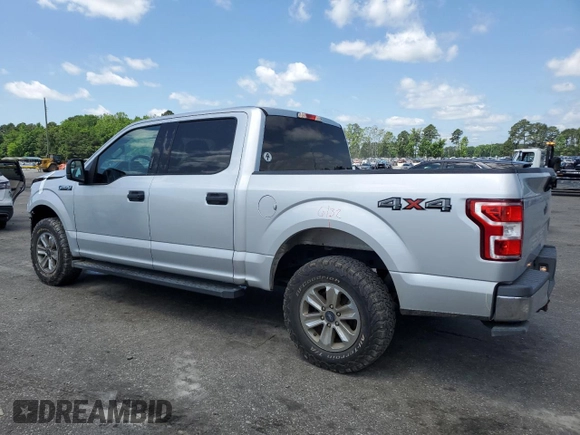 2018 Ford F-150 XL with VIN 1FTEW1E53JKC57304, listed as a Copart auction lot 57168915 with 118,498 mi miles and Salvage title. Bid and sale history available at DreamBid. Image 2.