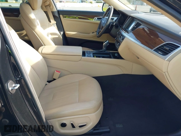 2017 Genesis G80 3.8L z VIN KMHGN4JE6HU198651, wystawiony jako IAAI lot #41970311 z przebiegiem 38 292 mil mil oraz . Historia ofert i sprzedaży dostępna na DreamBid. Obrazek 5.