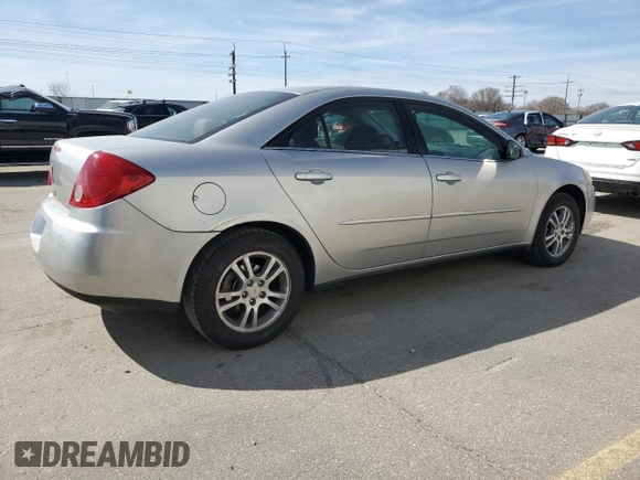 2005 Pontiac G6 with VIN 1G2ZG528354113027, listed as a Copart auction lot 47790465 with 101,958 mi miles and Salvage Title. Bid and sale history available at carsss.com. Image 3.