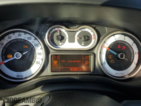 2014 FIAT 500L Trekking with VIN ZFBCFADH4EZ003989, listed as a Copart auction lot 83334354 with 90,261 mi miles and Salvage Title. Bid and sale history available at carsss.com. Image 9.