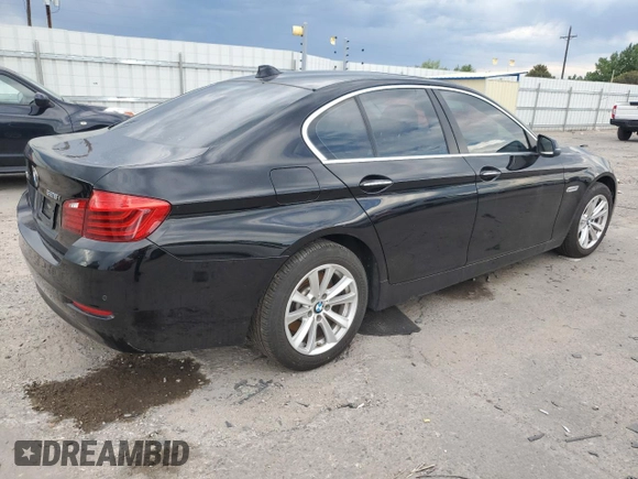 2015 BMW 5 Series 528i xDrive with VIN WBA5A7C50FD626942, listed as a Copart auction lot 60489775 with 95,375 mi miles and Clean title. Bid and sale history available at DreamBid. Image 3.