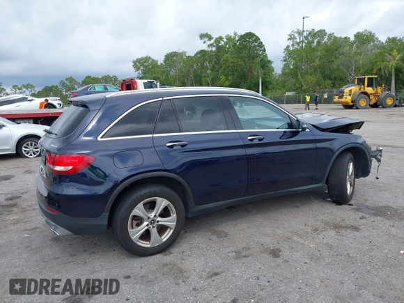 2017 Mercedes-Benz GLC with VIN WDC0G4KB9HF252544, listed as a IAAI auction lot 41983852 with 99,223 mi miles. Bid and sale history available at carsss.com. Image 4.