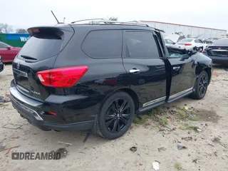 2017 Nissan Pathfinder SV with VIN 5N1DR2MN5HC679665, listed as a IAAI auction lot 41385888 with 104,498 mi miles and . Bid and sale history available at DreamBid. Image 4.