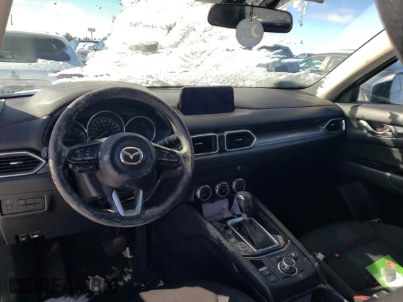 2017 Mazda CX-5 Sport with VIN JM3KFABL3H0227562, listed as a Copart auction lot 43960415 with 0 mi miles and Salvage Title. Bid and sale history available at carsss.com. Image 8.