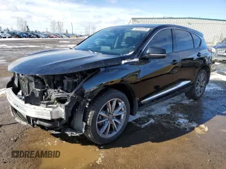 2021 Acura RDX Advance with VIN 5J8TC2H74ML809475, listed as a Copart auction lot 48109125 with 98,517 mi miles and Salvage Title. Bid and sale history available at DreamBid. Image 1.