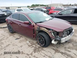 2016 Acura ILX w/Premium Pkg with VIN 19UDE2F71GA002624, listed as a IAAI auction lot 41597667 with 158,916 mi miles. Bid and sale history available at carsss.com. Image 1.