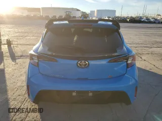 2022 Toyota Corolla Hatchback SE with VIN JTNB4MBEXN3157436, listed as a Copart auction lot 81255704 with 48,629 mi miles and Salvage Title. Bid and sale history available at carsss.com. Image 6.