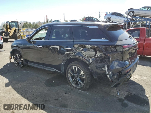 2023 Infiniti QX60 Luxe z VIN 5N1DL1FS1PC364424, wystawiony jako Copart lot #49668195 z przebiegiem 37 364 mil mil oraz Szkoda całkowita • Salvage title. Historia ofert i sprzedaży dostępna na DreamBid. Obrazek 2.