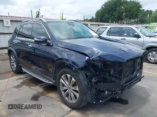 2020 Mercedes-Benz GLE 350 with VIN 4JGFB4KE0LA052145, listed as a IAAI auction lot 42344452 with 32,435 mi miles and . Bid and sale history available at DreamBid. Image 1.