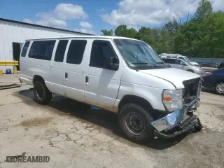 2012 Ford Econoline Wagon XL with VIN 1FBSS3BL5CDA01156, listed as a Copart auction lot 50744455 with 386,889 mi miles and Salvage Title. Bid and sale history available at carsss.com. Image 4.