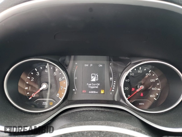 2020 Jeep Compass Latitude с VIN 3C4NJDBB2LT134346, выставлен на аукционе Copart как лот 58473505 с пробегом 44 809 миль миль и На запчасти • Non repairable. История ставок и продаж доступна на DreamBid. Изображение 9.