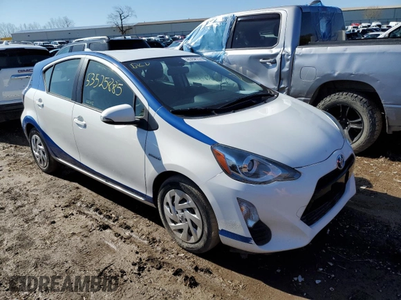 2016 Toyota Prius One with VIN JTDKDTB3XG1122164, listed as a Copart auction lot 53525885 with 75,633 mi miles and Clean Title. Bid and sale history available at carsss.com. Image 4.