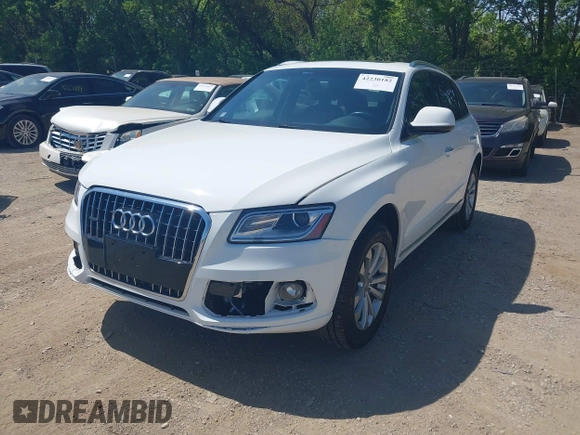 2016 Audi Q5 Premium with VIN WA1C2AFP9GA124543, listed as a IAAI auction lot 42230182 with 80,722 mi miles and . Bid and sale history available at DreamBid. Image 17.