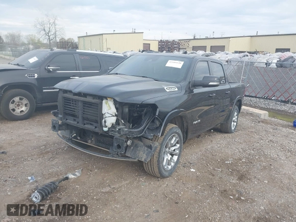 2022 Ram 1500 Laramie with VIN 1C6SRFJT6NN402536, listed as a IAAI auction lot 42109220 with 29,618 mi miles and . Bid and sale history available at DreamBid. Image 17.