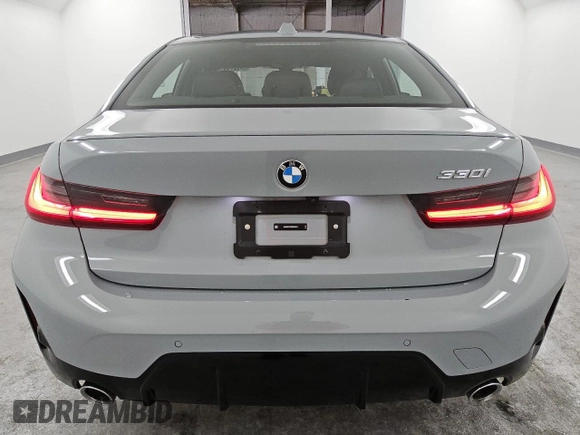 2024 BMW 3 Series 330i with VIN 3MW69FF03R8E63910, listed as a Copart auction lot 49742785 with 19,796 mi miles and Clean Title. Bid and sale history available at carsss.com. Image 6.