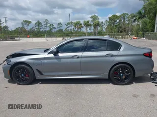 2023 BMW 5 Series 530e with VIN WBA13AG07PCN20158, listed as a IAAI auction lot 42146666 with 31,619 mi miles and . Bid and sale history available at DreamBid. Image 14.