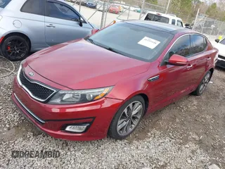 2015 Kia Optima SXL Turbo with VIN 5XXGR4A68FG388200, listed as a IAAI auction lot 41155148 with 238,590 mi miles and . Bid and sale history available at DreamBid. Image 2.