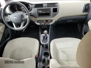 2013 Kia Rio LX with VIN KNADM5A32D6210014, listed as a Copart auction lot 86190454 with 160,175 mi miles and Salvage Title. Bid and sale history available at carsss.com. Image 8.