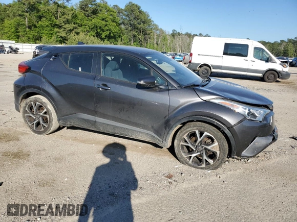 2018 Toyota C-HR XLE with VIN NMTKHMBX9JR058852, listed as a Copart auction lot 52934725 with 84,002 mi miles and Salvage title. Bid and sale history available at DreamBid. Image 4.