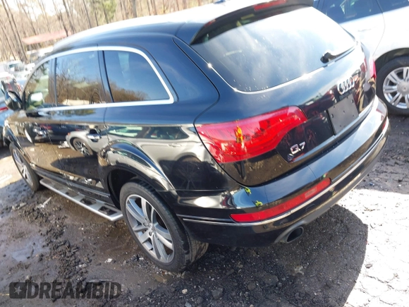 2013 Audi Q7 3.0T Premium Plus with VIN WA1LGAFE7DD002922, listed as a IAAI auction lot 41420595 with 160,751 mi miles. Bid and sale history available at carsss.com. Image 3.