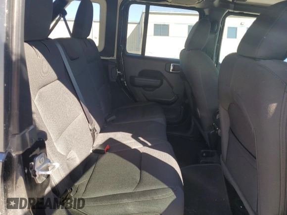 2022 Jeep Wrangler Unlimited Sport with VIN 1C4HJXDG0NW200459, listed as a Copart auction lot 42191825 with 19,019 mi miles and Salvage Title. Bid and sale history available at DreamBid. Image 10.