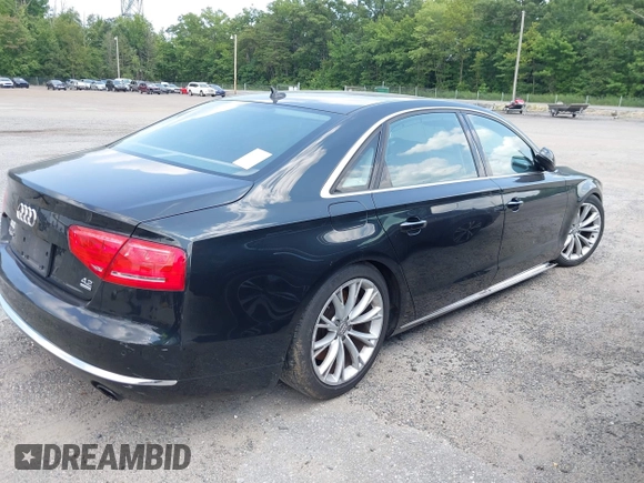 2012 Audi A8 with VIN WAURVAFD2CN002071, listed as a IAAI auction lot 42778424 with Not provided miles and . Bid and sale history available at DreamBid. Image 4.