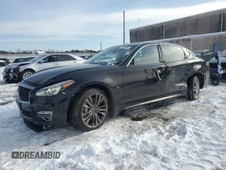 2018 Infiniti Q70 Luxe с VIN JN1BY1PR0JM370325, выставлен на аукционе Copart как лот 87438394 с пробегом 90 922 миль миль и Списание • Salvage title. История ставок и продаж доступна на DreamBid. Изображение 1.