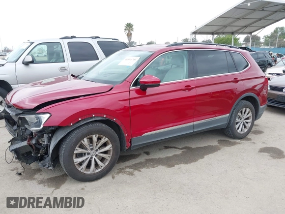 2018 Volkswagen Tiguan SEL with VIN 3VV3B7AX9JM031453, listed as a IAAI auction lot 42084781 with 82,931 mi miles and . Bid and sale history available at DreamBid. Image 15.