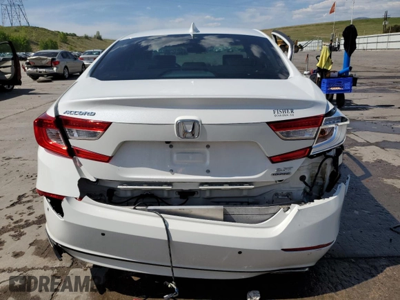 2019 Honda Accord Touring with VIN 1HGCV2F93KA018572, listed as a Copart auction lot 58381615 with 64,440 mi miles and Salvage title. Bid and sale history available at DreamBid. Image 6.