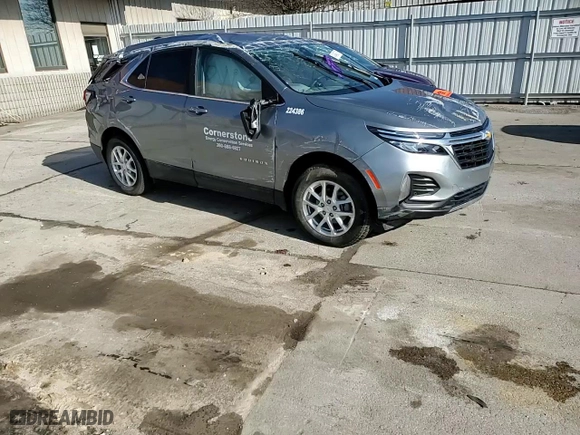 2024 Chevrolet Equinox LT with VIN 3GNAXTEG3RL332559, listed as a Copart auction lot 49460135 with 0 mi miles and Salvage Title. Bid and sale history available at carsss.com. Image 11.