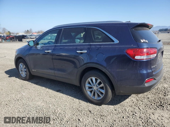 2018 Kia Sorento LX V6 with VIN 5XYPGDA57JG399755, listed as a Copart auction lot 47104185 with 84,085 mi miles and Salvage Title. Bid and sale history available at carsss.com. Image 2.