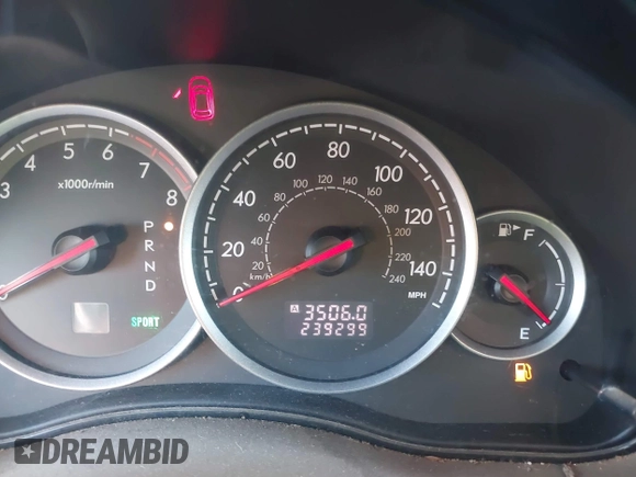 2006 Subaru Legacy Outback with VIN 4S4BP61C467331725, listed as a IAAI auction lot 42690682 with 239,299 mi miles and . Bid and sale history available at DreamBid. Image 7.