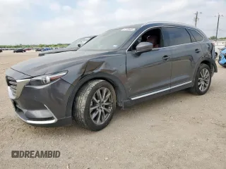 2018 Mazda CX-9 Signature with VIN JM3TCBEY3J0212172, listed as a Copart auction lot 57100485 with 95,353 mi miles and Salvage title. Bid and sale history available at DreamBid. Image 1.