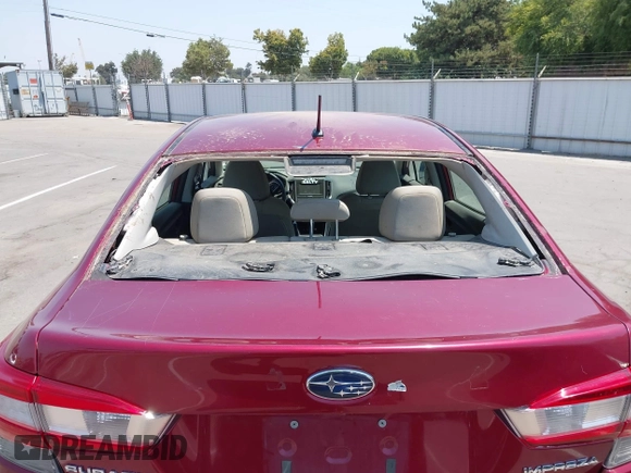 2023 Subaru Impreza with VIN 4S3GKAB68P3605540, listed as a IAAI auction lot 42720388 with 35,745 mi miles and . Bid and sale history available at DreamBid. Image 18.
