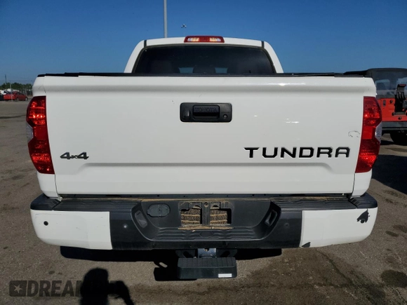 2016 Toyota Tundra 4WD Truck Platinum with VIN 5TFAW5F12GX503160, listed as a Copart auction lot 56631854 with 120,733 mi miles and Salvage Title. Bid and sale history available at carsss.com. Image 6.