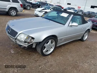 2000 Mercedes-Benz SL with VIN WDBFA68F0YF188738, listed as a IAAI auction lot 41652926 with 61,075 mi miles. Bid and sale history available at carsss.com. Image 18.