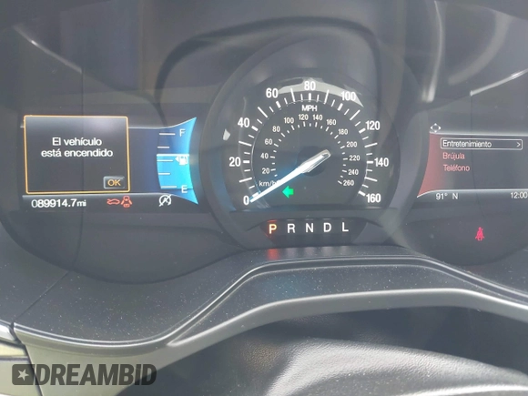 2020 Ford Fusion SE with VIN 3FA6P0HDXLR160183, listed as a IAAI auction lot 42623508 with 89,914 mi miles and . Bid and sale history available at DreamBid. Image 7.