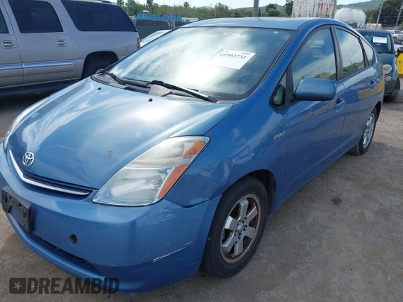 2007 Toyota Prius with VIN JTDKB20U677673975, listed as a IAAI auction lot 41993731 with 191,423 mi miles. Bid and sale history available at carsss.com. Image 6.