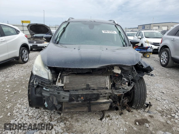 2014 Ford Escape Titanium with VIN 1FMCU0JX6EUB78701, listed as a Copart auction lot 50612945 with 105,729 mi miles and Salvage Title. Bid and sale history available at carsss.com. Image 5.