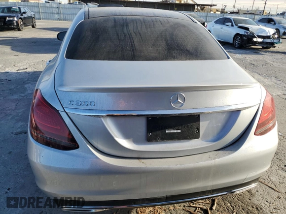 2021 Mercedes-Benz C 300 with VIN W1KWF8DB9MR605631, listed as a Copart auction lot 42355085 with Not Provided miles and Salvage Title. Bid and sale history available at carsss.com. Image 6.