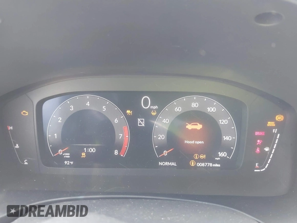 2024 Acura Integra Technology with VIN 19UDE4G71RA024457, listed as a IAAI auction lot 42244320 with 8,778 mi miles and . Bid and sale history available at DreamBid. Image 7.