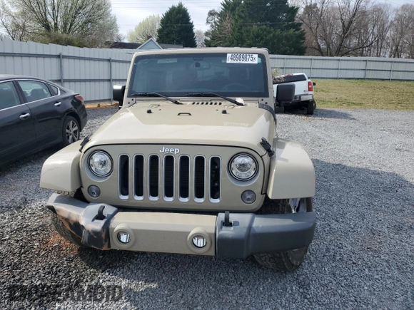 2018 Jeep Wrangler JK Unlimited Altitude with VIN 1C4BJWEG3JL813654, listed as a Copart auction lot 48989875 with 56,695 mi miles and Salvage Title. Bid and sale history available at carsss.com. Image 5.