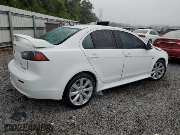 2015 Mitsubishi Lancer GT with VIN JA32U8FW7FU016154, listed as a Copart auction lot 70076844 with 120,125 mi miles and Salvage Title. Bid and sale history available at carsss.com. Image 3.