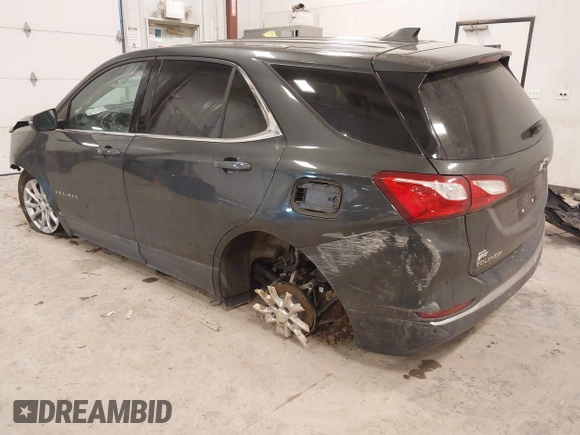 2019 Chevrolet Equinox LT with VIN 2GNAXKEV1K6157781, listed as a IAAI auction lot 41274846 with 128,425 mi miles and . Bid and sale history available at DreamBid. Image 3.