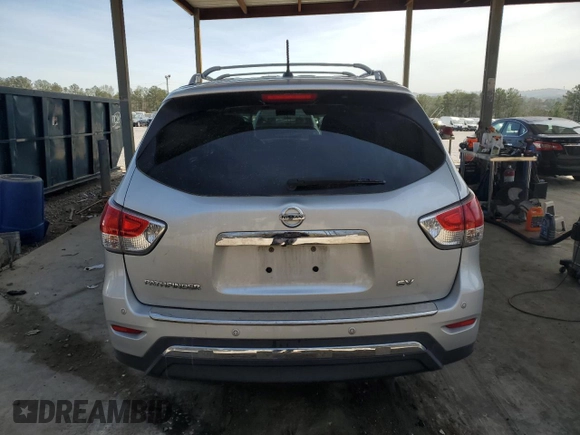 2016 Nissan Pathfinder SV with VIN 5N1AR2MN7GC658916, listed as a Copart auction lot 50705275 with 170,982 mi miles and Salvage title. Bid and sale history available at DreamBid. Image 6.
