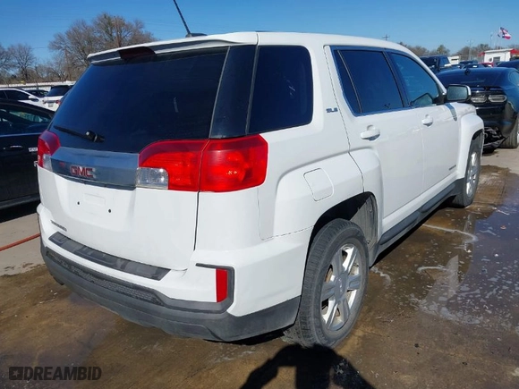 2016 GMC Terrain SLE with VIN 2GKALMEK2G6139128, listed as a IAAI auction lot 41366552 with NaN miles. Bid and sale history available at carsss.com. Image 4.