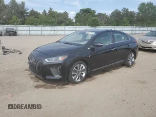 2019 Hyundai Ioniq Limited z VIN KMHC05LC8KU115422, wystawiony jako Copart lot #56917835 z przebiegiem 50 531 mil mil oraz Szkoda całkowita • Salvage title. Historia ofert i sprzedaży dostępna na DreamBid. Obrazek 1.