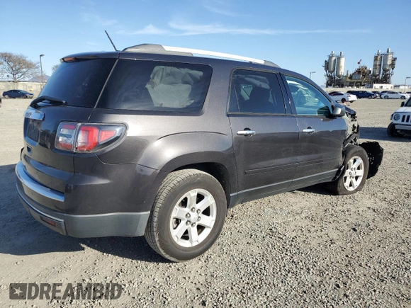 2015 GMC Acadia SLE with VIN 1GKKRNED6FJ302214, listed as a Copart auction lot 49925385 with 136,416 mi miles and Salvage Title. Bid and sale history available at DreamBid. Image 3.