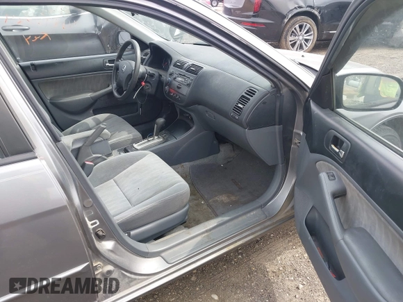 2005 Honda Civic LX with VIN 1HGES16505L027442, listed as a IAAI auction lot 41995564 with 165,828 mi miles and . Bid and sale history available at DreamBid. Image 5.