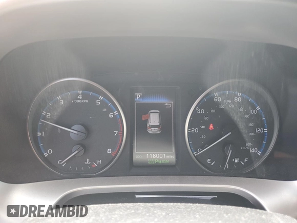 2018 Toyota RAV4 XLE with VIN JTMWFREV6JJ175916, listed as a Copart auction lot 57239285 with 118,001 mi miles and Non repairable. Bid and sale history available at DreamBid. Image 9.